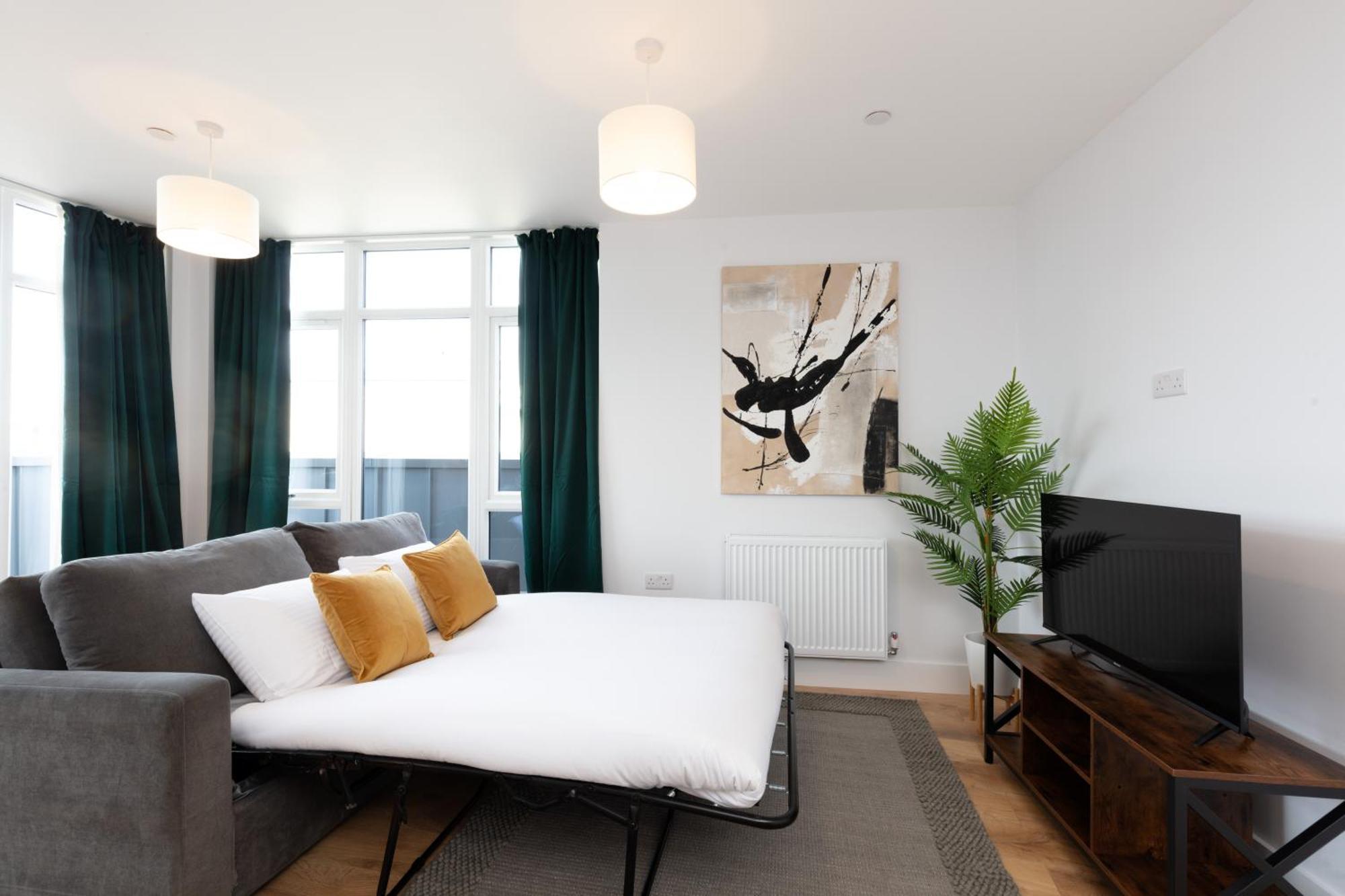 Deluxe South Central London Apartment Eksteriør billede
